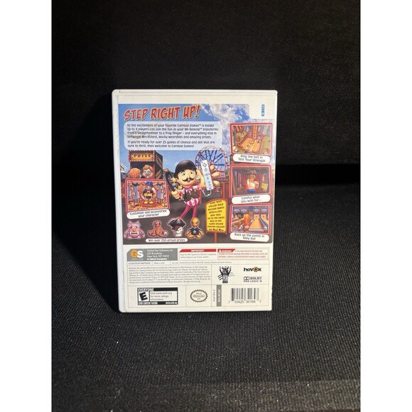 Carnival Games Nintendo Wii Complete CIB Over 25 Mini Games 2K Play - Picture 3 of 3